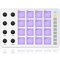M-Wave Midi Controller – Bluetooth USB Pad – 16 Drum Pads, 8 Knobs, Rechargeable, DAW Compatible